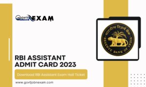 Read more about the article RBI Admit Card 2023: Download Reserve Bank of India Assistant Exam Hall Ticket