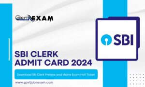 Read more about the article SBI Clerk Admit Card 2024: Download SBI Clerk Prelims and Mains Exam Hall Ticket