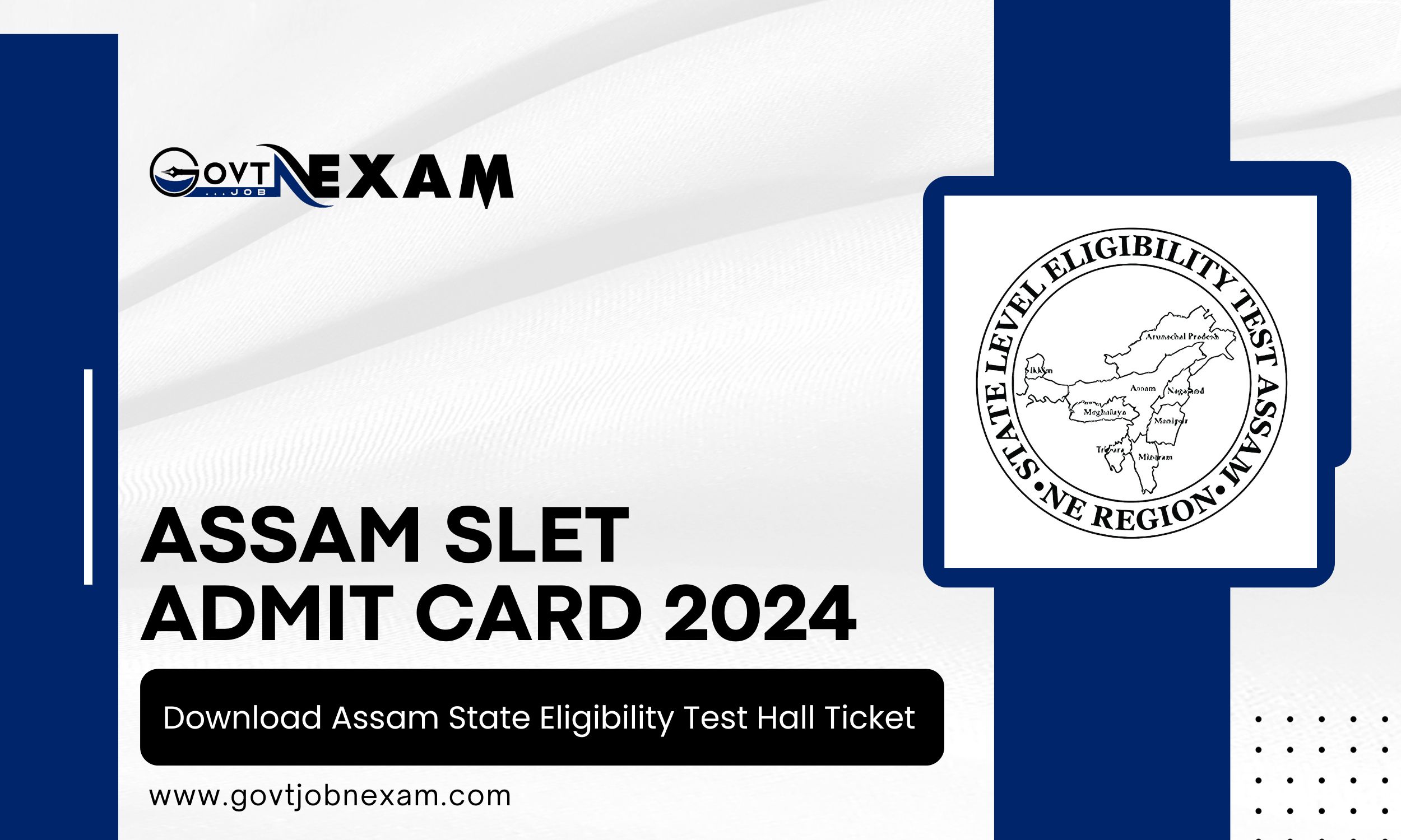 Read more about the article Assam SLET Admit Card 2024: Download Assam State Eligibility Test Hall Ticket