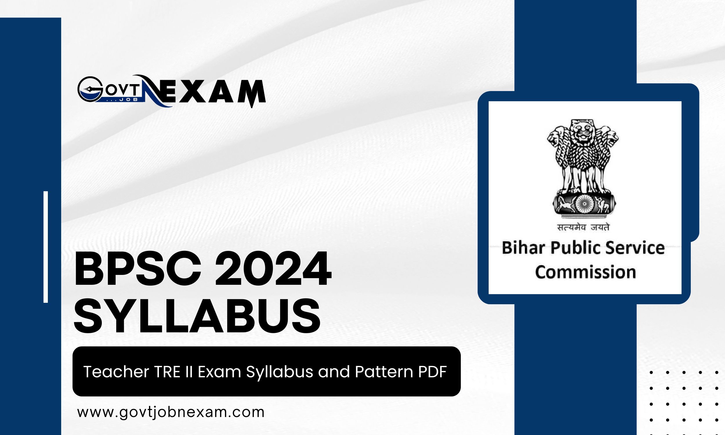 Read more about the article BPSC Teacher Syllabus 2024: Download TRE II Exam Syllabus and Pattern PDF