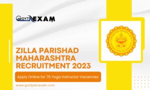 Read more about the article Zilla Parishad Maharashtra Recruitment 2023: Apply Online for 76 Yoga Instructor Vacancies