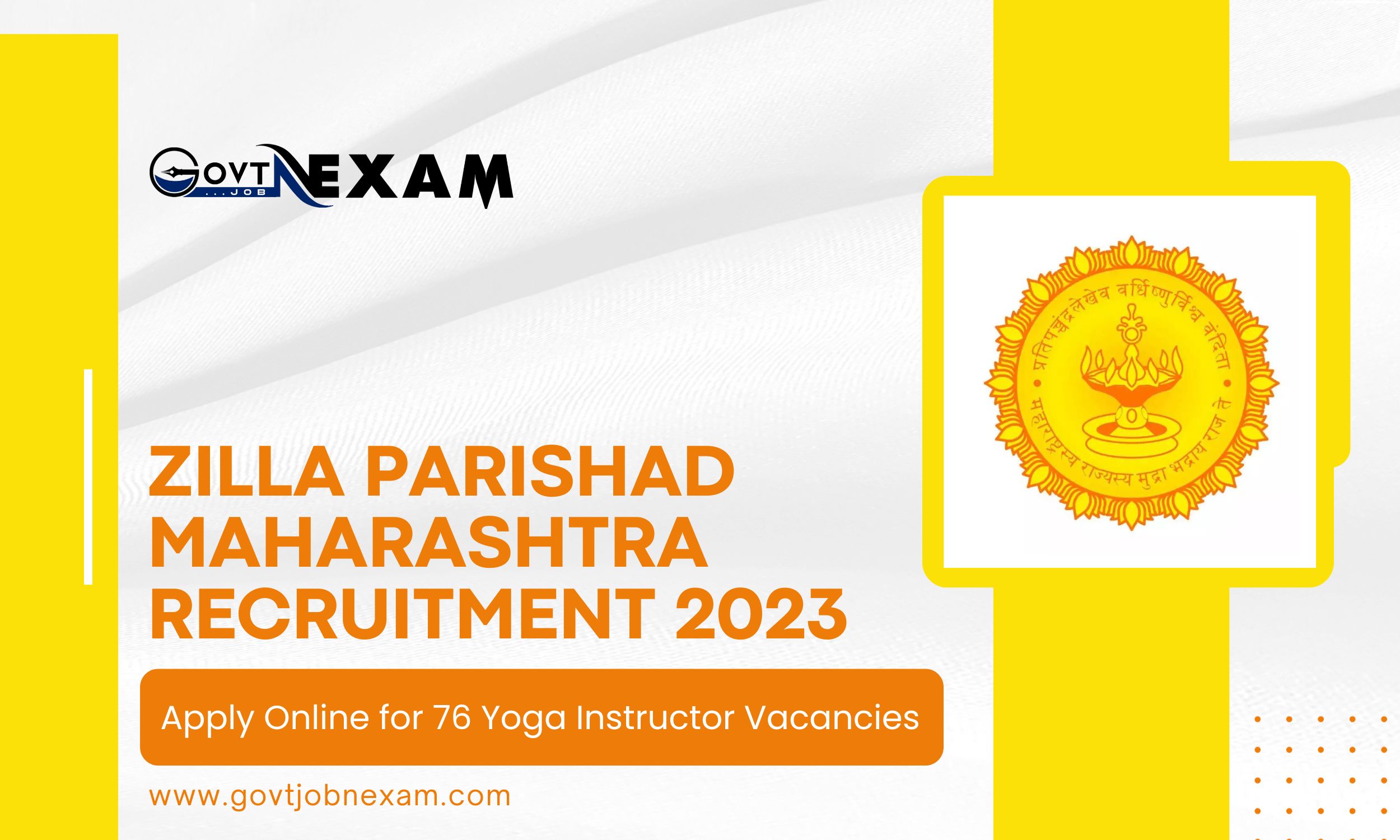 You are currently viewing Zilla Parishad Maharashtra Recruitment 2023: Apply Online for 76 Yoga Instructor Vacancies